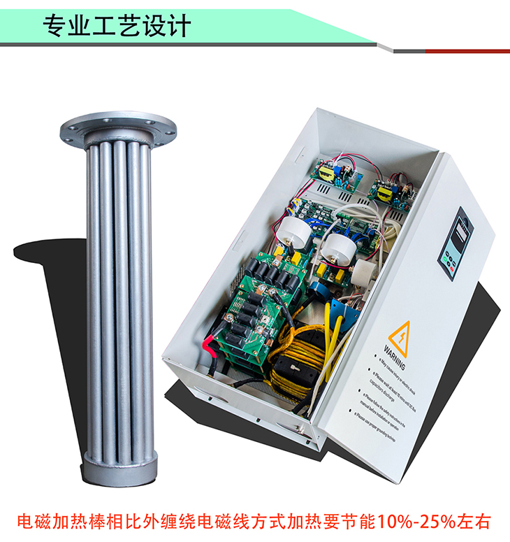40/50/60KW蓄熱式電磁加熱棒+專用控制器